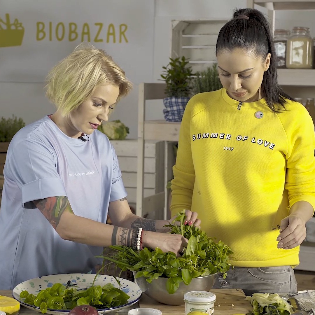 BioBazar i Daria Ładocha łączą siły, by tworzyć dania idealne dla dzieci, alergików, sportowców i wegan